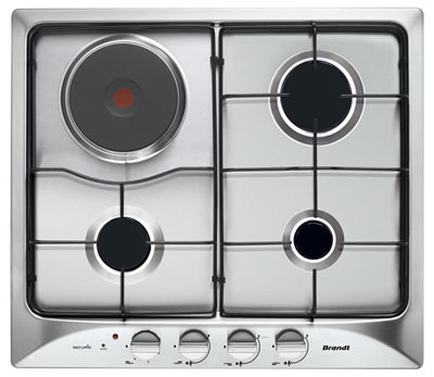 Brandt气电两用灶技术参数比较表